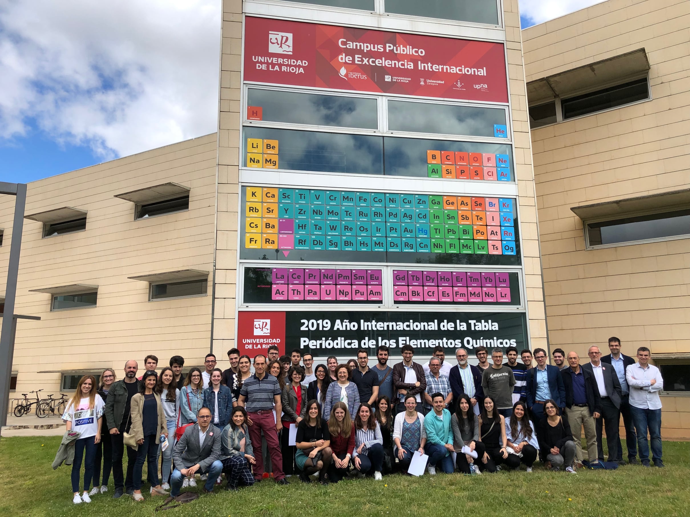 La Universidad de La Rioja conmemoró en 2019 el año internacional de la tabla periódica de los elementos químicos | Universidad de La Rioja.