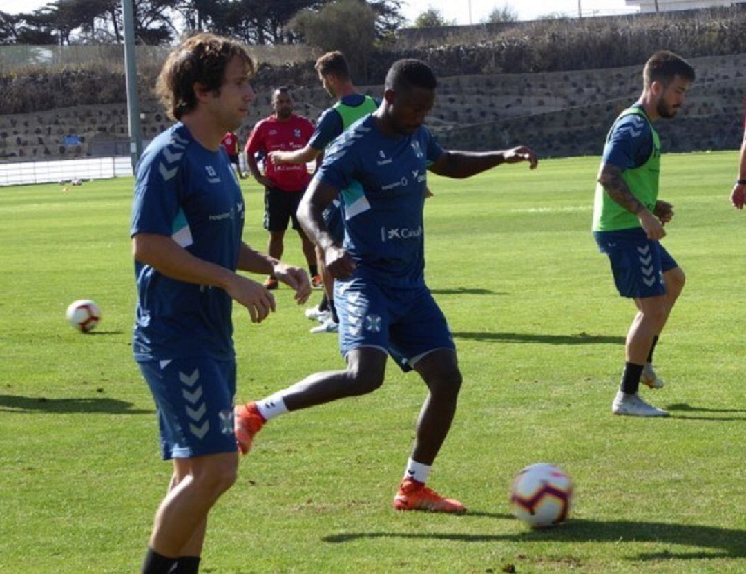 Entrenamiento del CD Tenerife