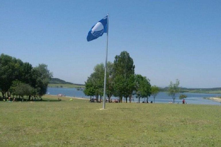 Bandera azul en Garaio