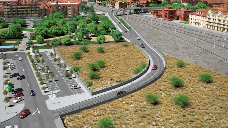 Proyecto de pasarela en los Tres Pasos