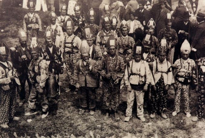 La Endiablada de Almonacid del Marquesado (Cuenca) en 1934.