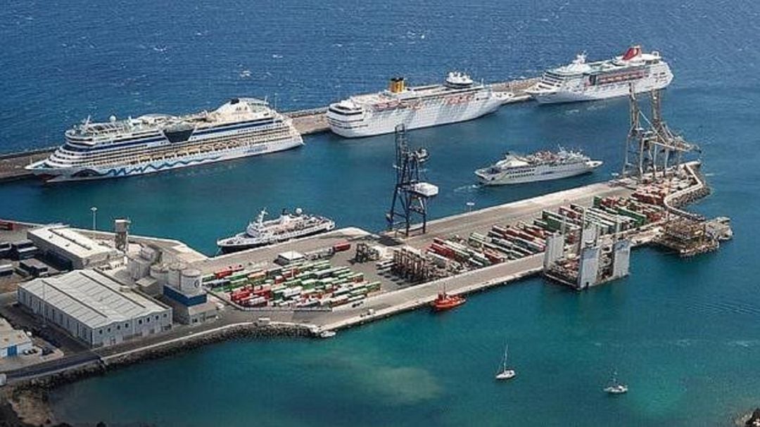 Puerto de los Mármoles, en Arrecife.