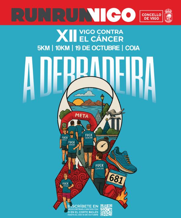 Última semana para inscribirse en "A Derradeira", la última carrera de Vigo contra el Cáncer