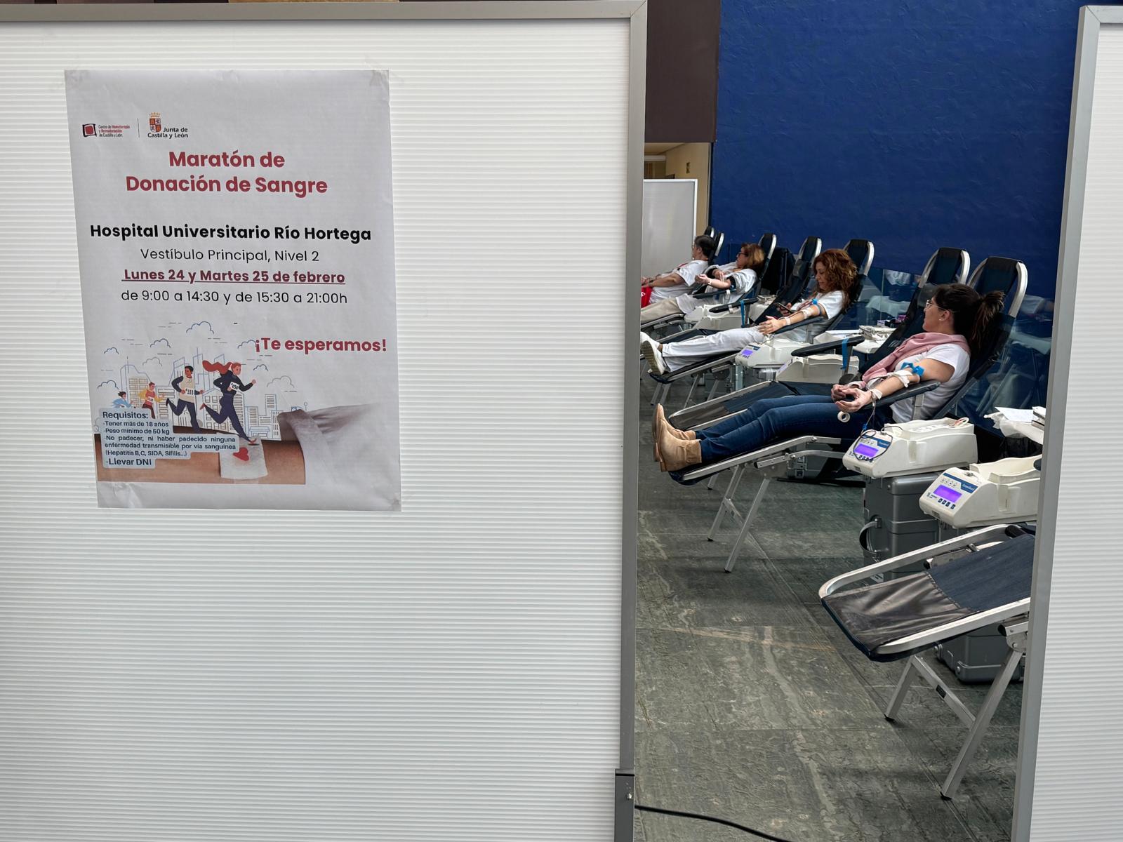 Segunda Maratón de Donación de Sangre en Castilla y León