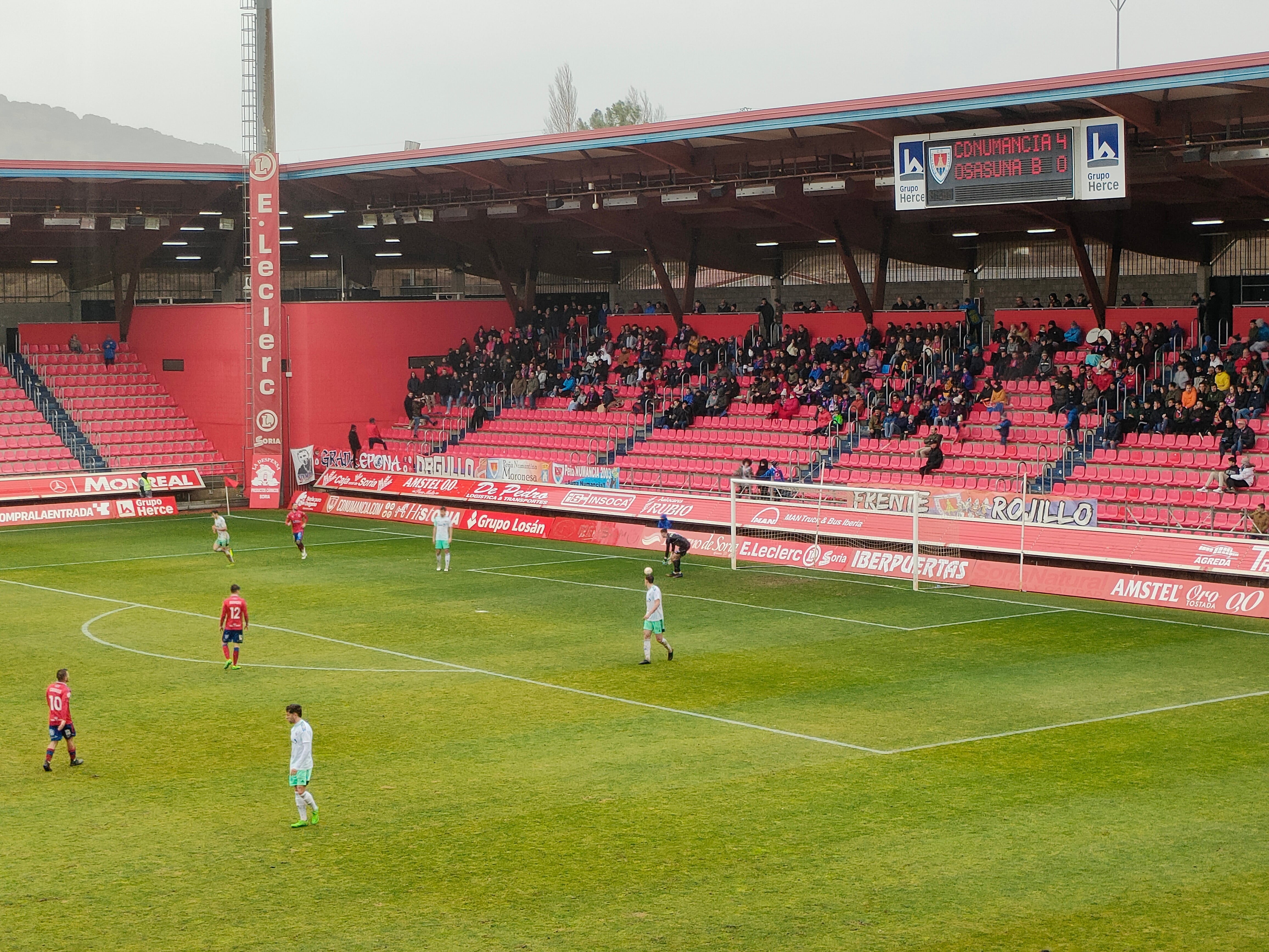 El Numancia se impuso 4-1 a Osasuna B en Los Pajritos.