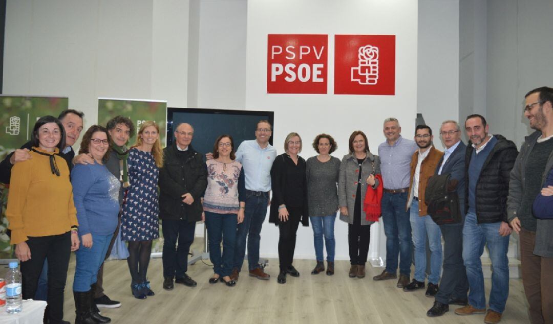 El PSPV y PP de la provincia arrancan la campaña para las elecciones de mayo