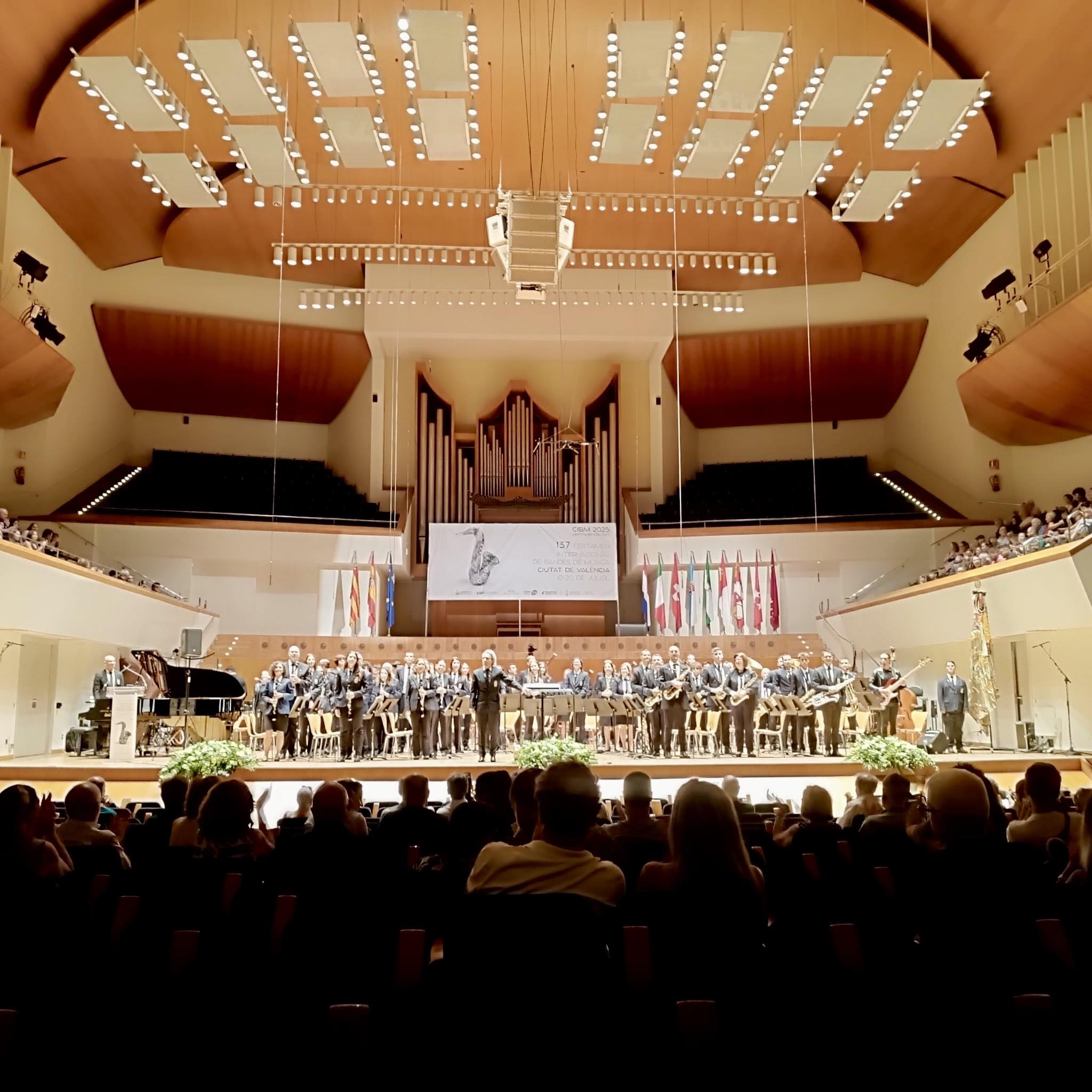 La Banda, en el concierto