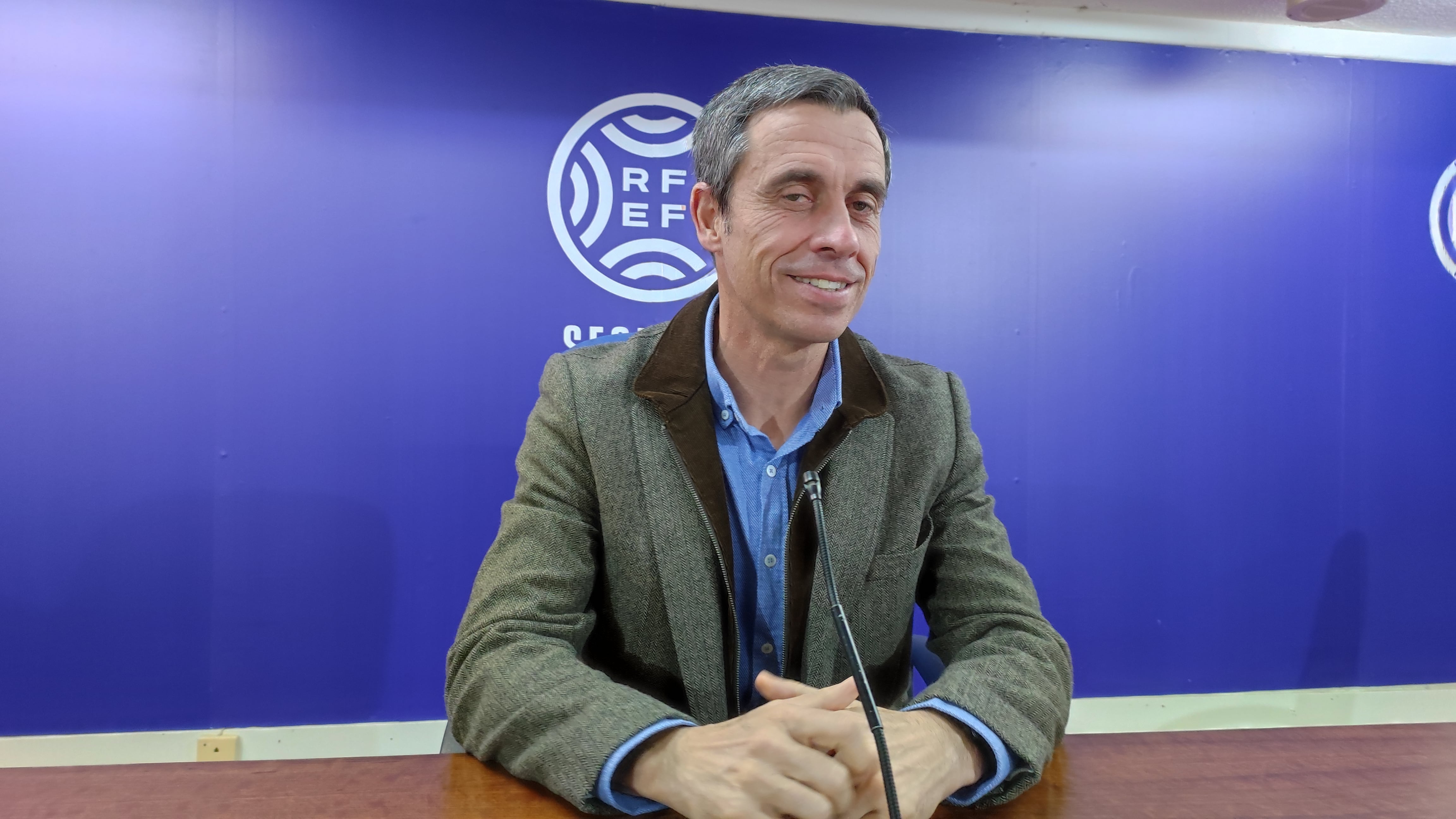 Carmelo del Pozo en su etapa como director deportivo del  Hércules CF