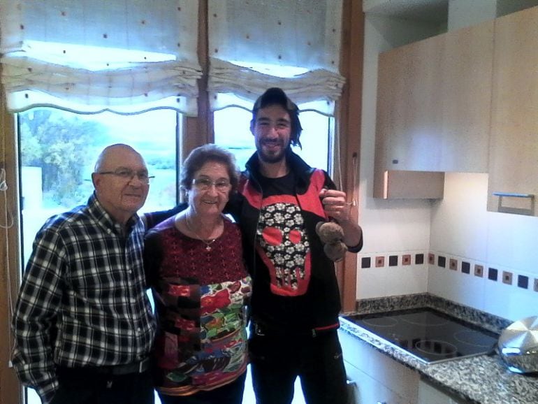 Cocinamos con los abuelos de Rubén, con Maite y Bienvenido