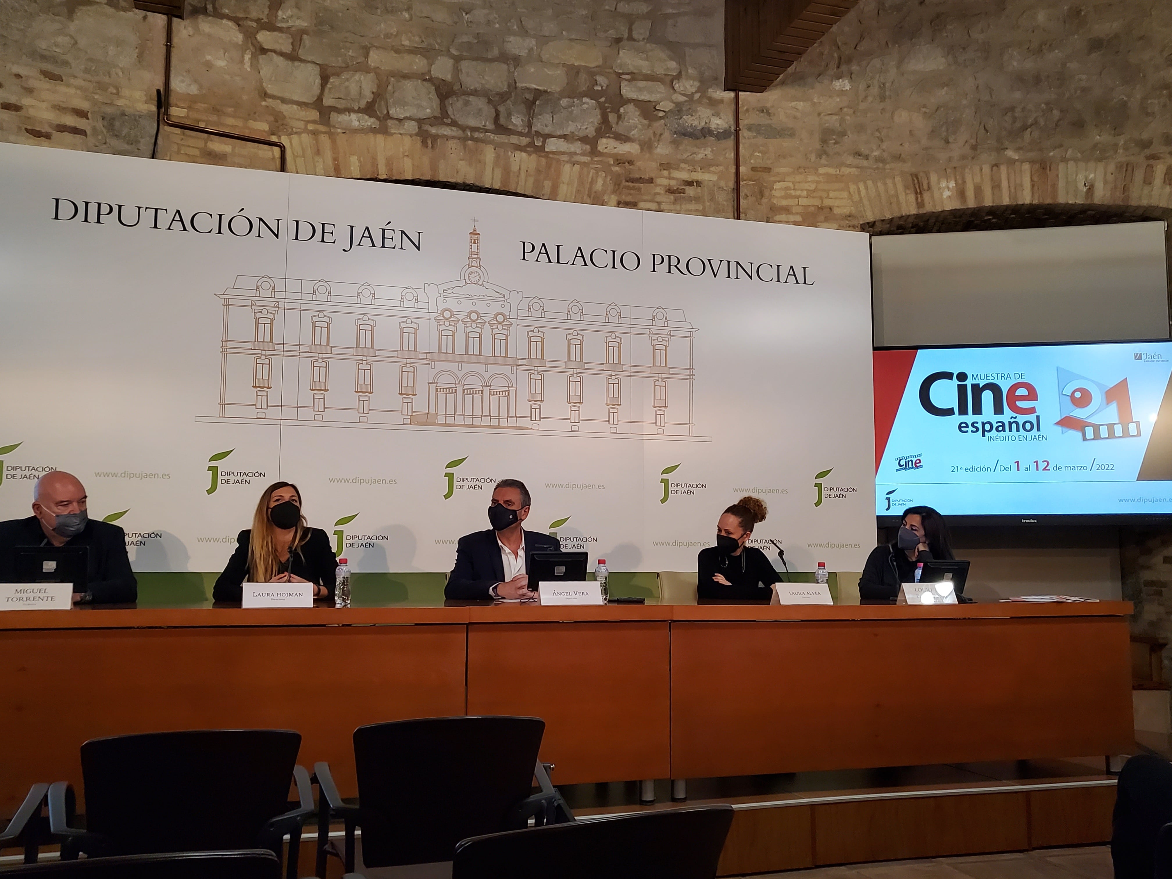 Presentación de las últimas proyecciones de la Muestra de Cine Español Inédito de Jaén.