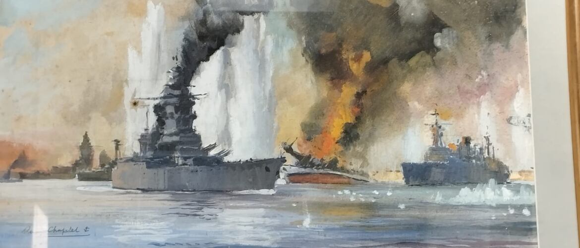 Una de las obras de Roger Chapelet