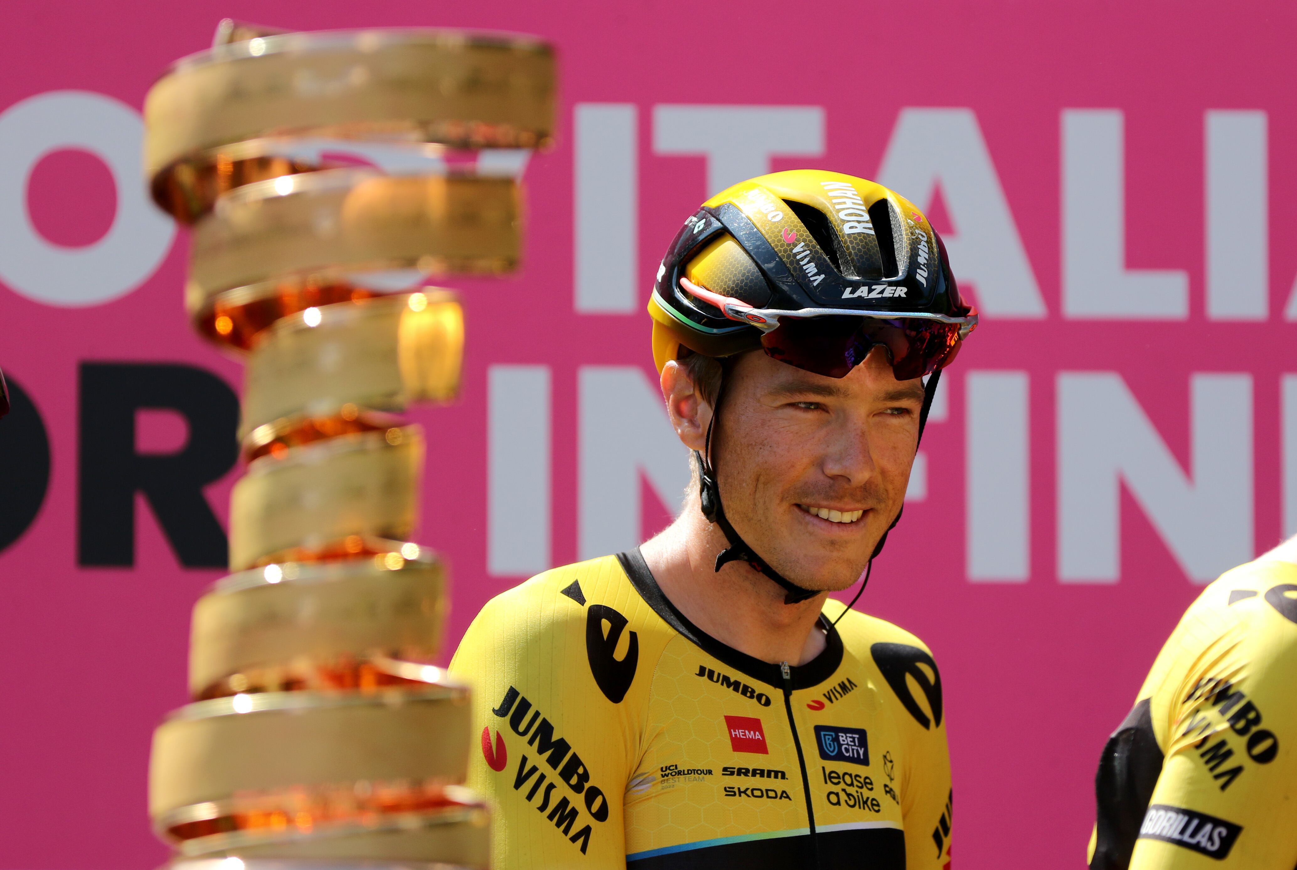 Rohan Dennis, durante una de las etapas del Giro de Italia 2023