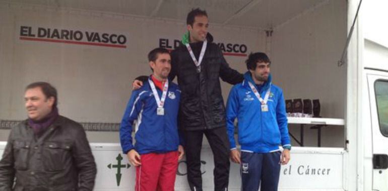 Iván Fernández sumó su séptimo título en el Campeonato de Euskadi de cross en Elgoibar