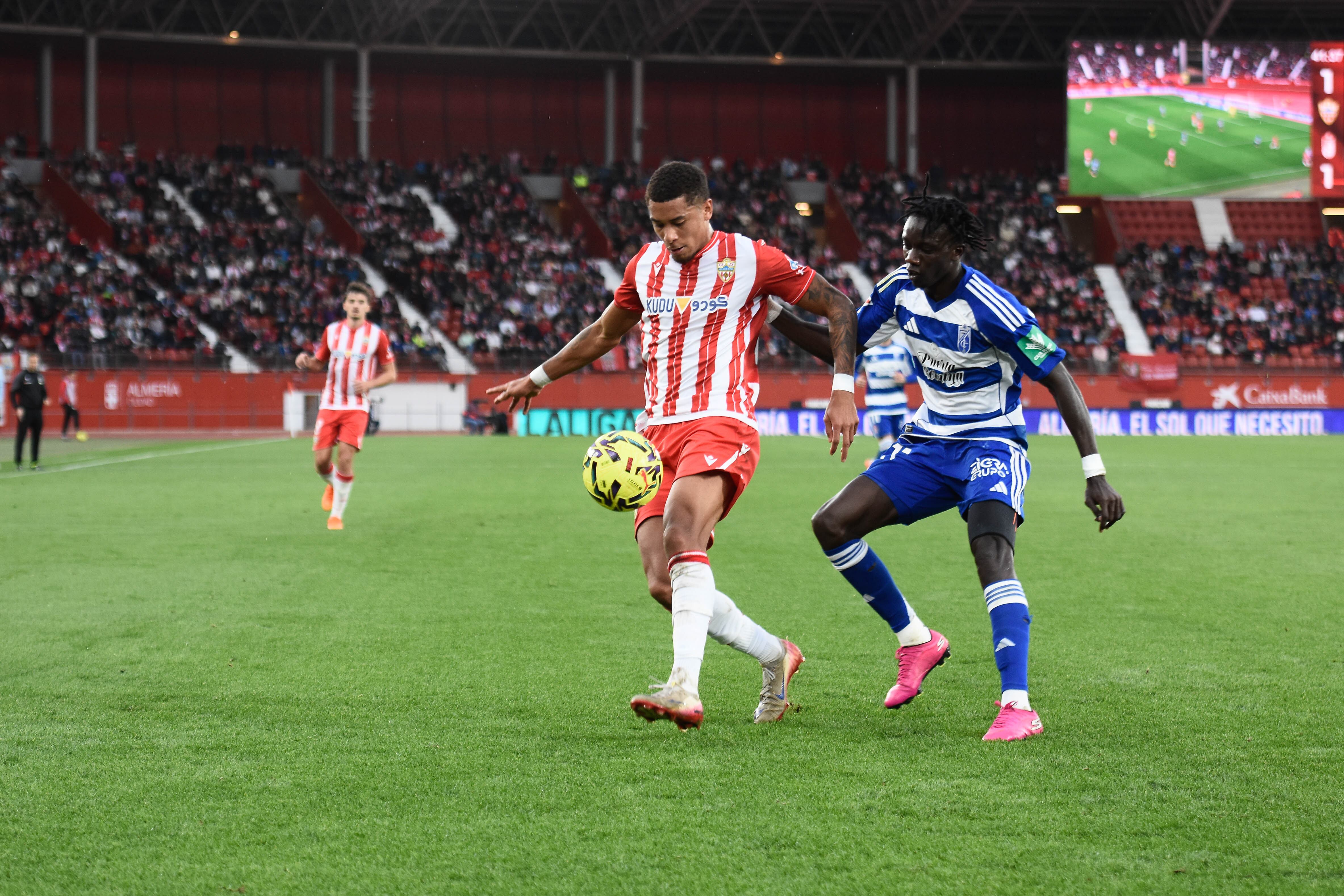 Souleymane Faye no fue el de otros partidos en Almería.