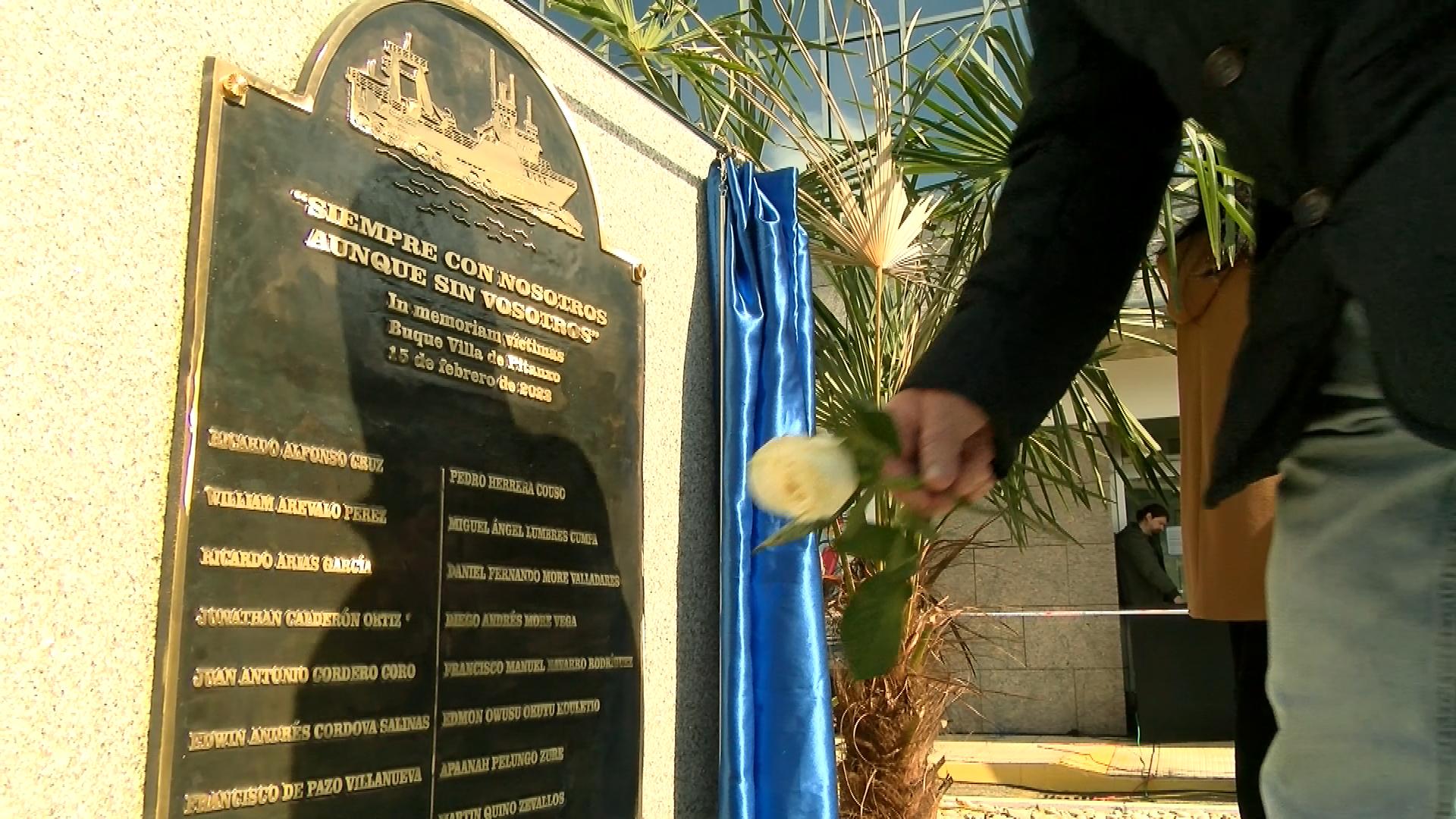 Homenaje a las víctimas del Villa de Pitanxo en Vigo