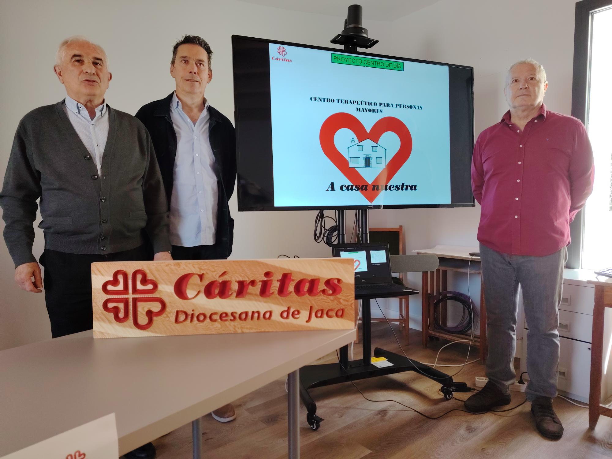 Presentación de la Memoria de  2023 de Cáritas Diocesana de Jaca