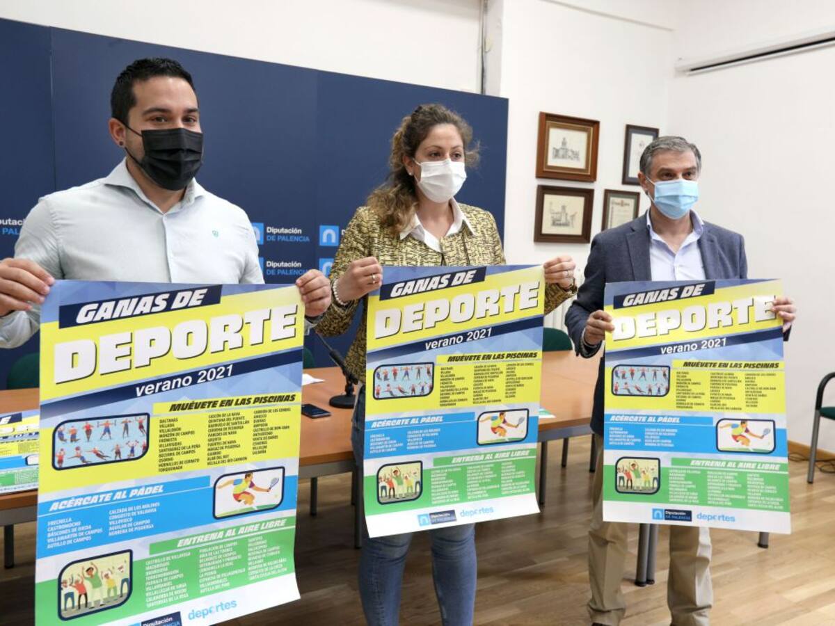 'Ganas de deporte' el programa estival de la Diputación que llegará a 69 pueblos de la provincia