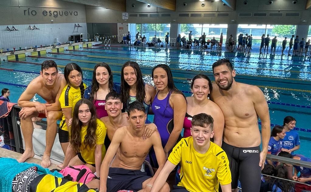 Nadadores del club presentes en el Autonómico