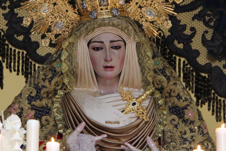 Virgen de la Salud, de la hermandad de los Salesianos