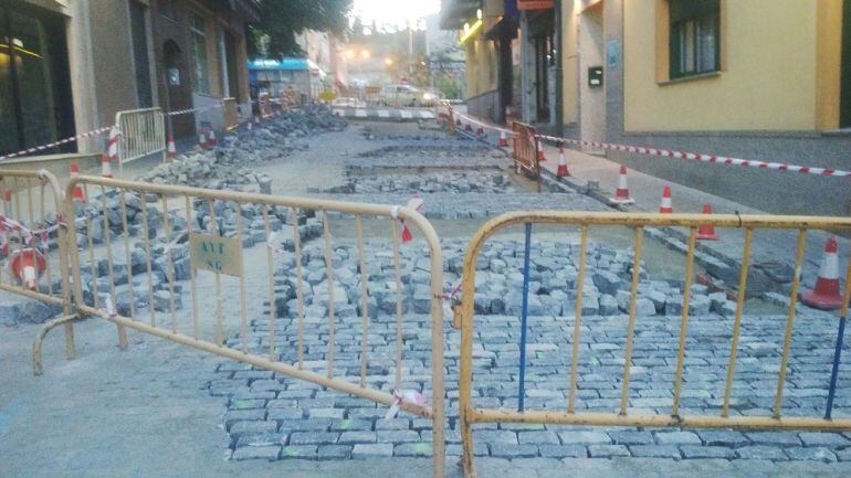 Las obras en el barrio de San Millán obligarán a cortar el tráfico en varias calles. 