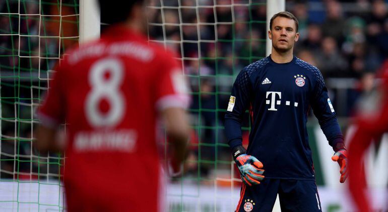 El portero del Bayern Manuel Neuer.