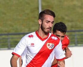 Alejandro Pajuelo, en su época con el Rayo