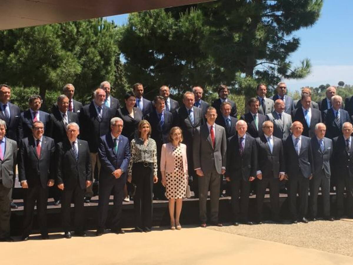 El Rei, Felip VI, reitera el compromís de l'Estat amb els Jocs Mediterranis de 2017