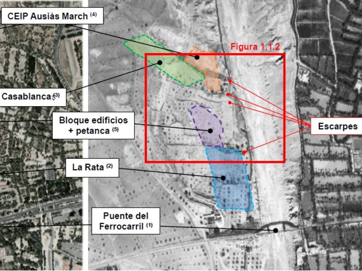Casas cueva, unas antiguas escuelas municipales mal soterradas y un relleno con escombros han provocado las grietas en Porfirio Pascual