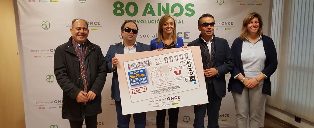 La ONCE presenta su cupón del Día Internacional del Voluntariado 