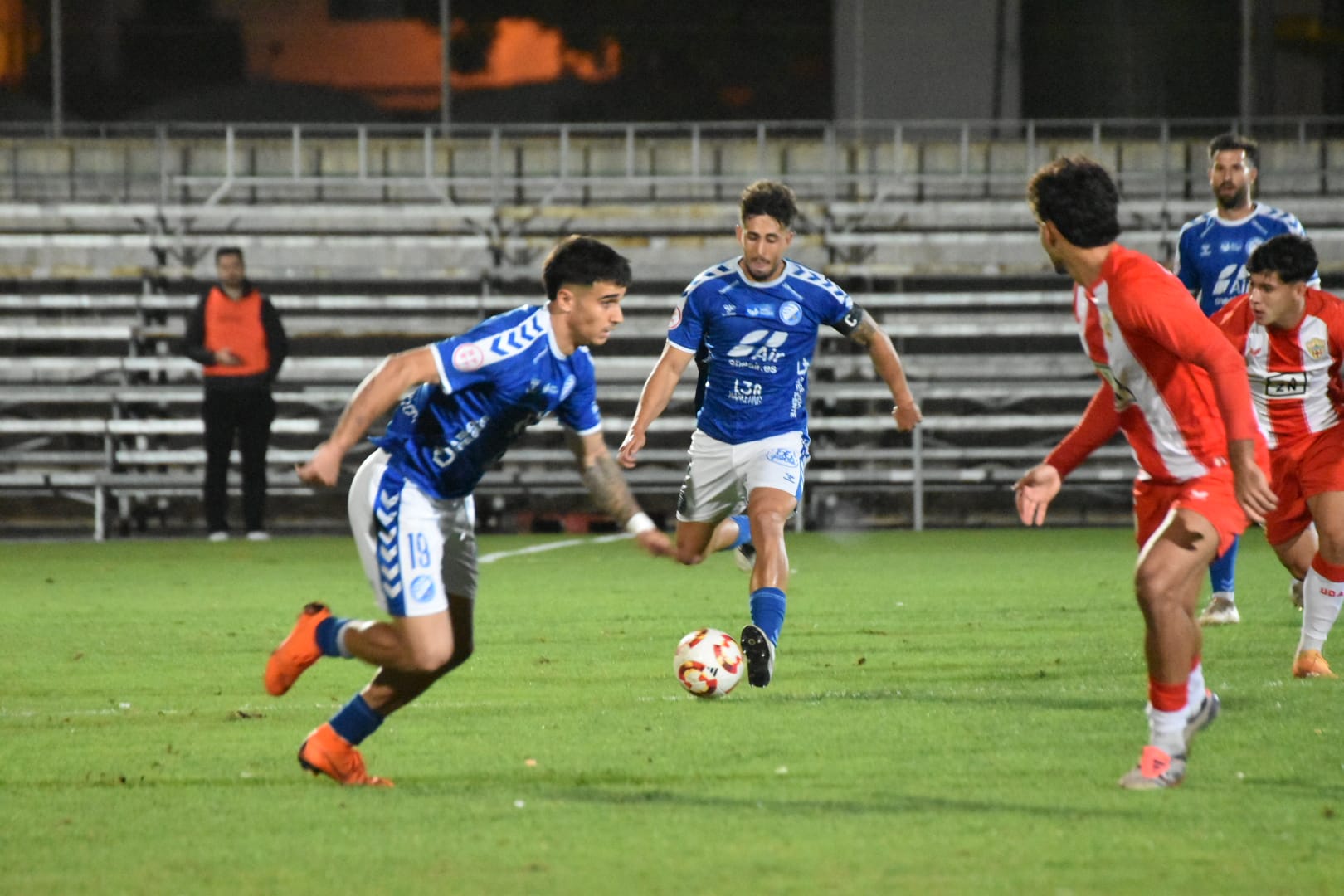 Imagen partido del Xerez DFC ante el Almería B