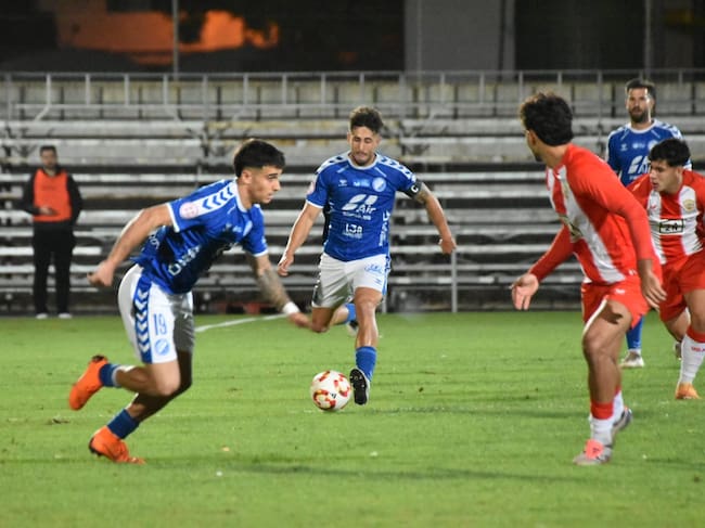 Imagen partido del Xerez DFC ante el Almería B