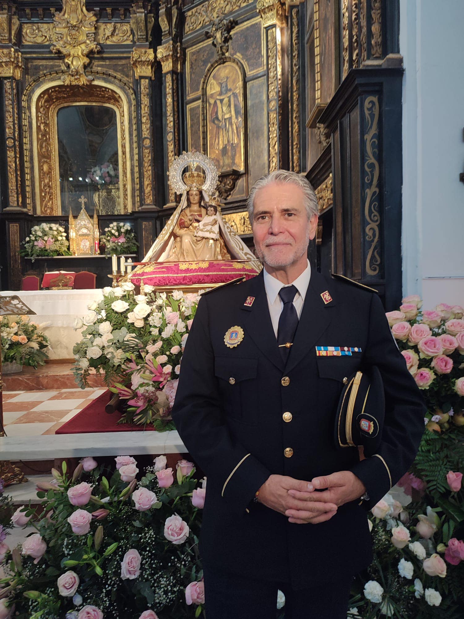 El comisario jefe de la Policía Local de Lorca, José Antonio Sansegundo, se jubila tras 43 años de servicio en el cuerpo