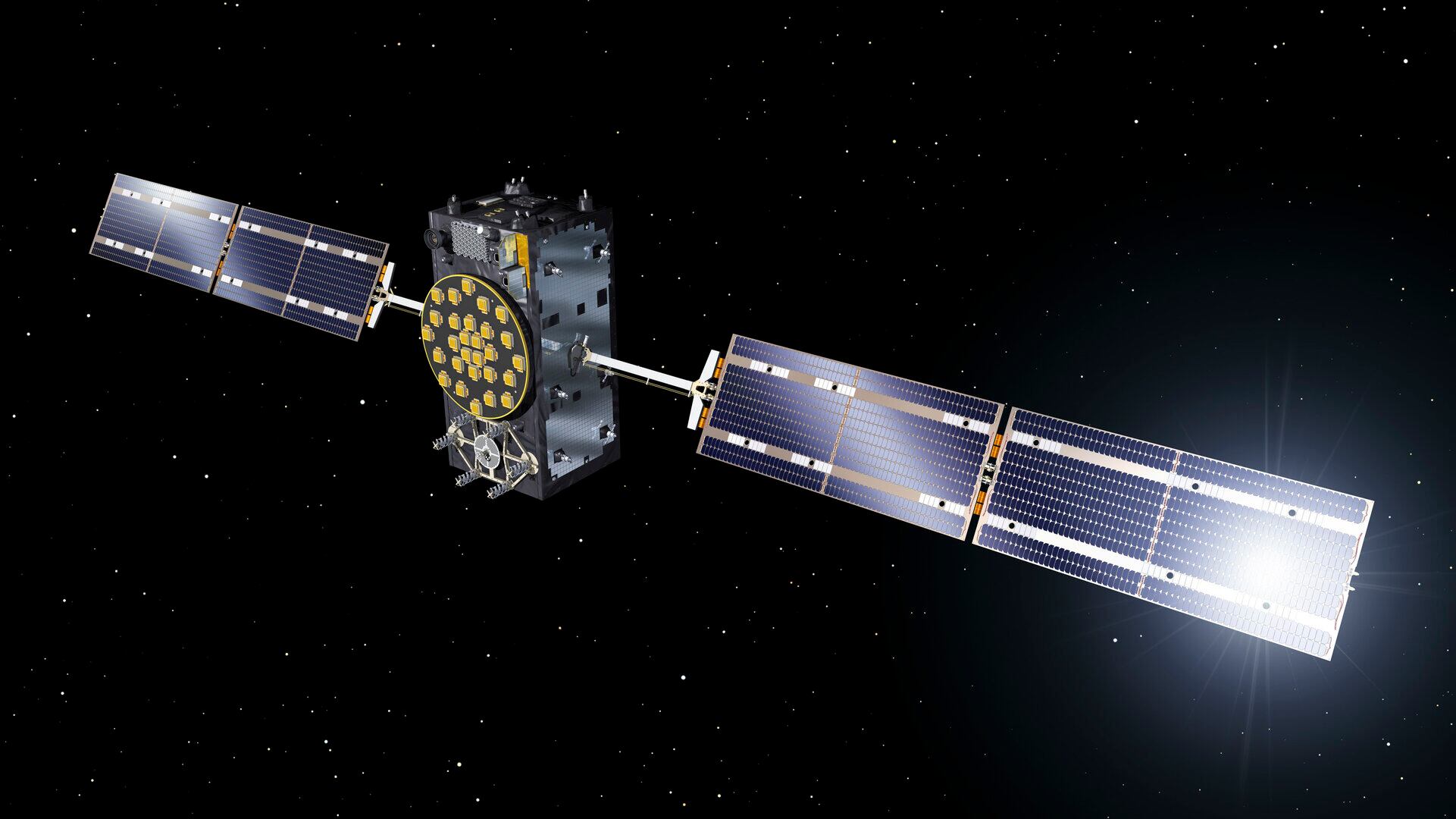 Satélite &quot;Galileo&quot; de la Agencia Espacial Europea (ESA)