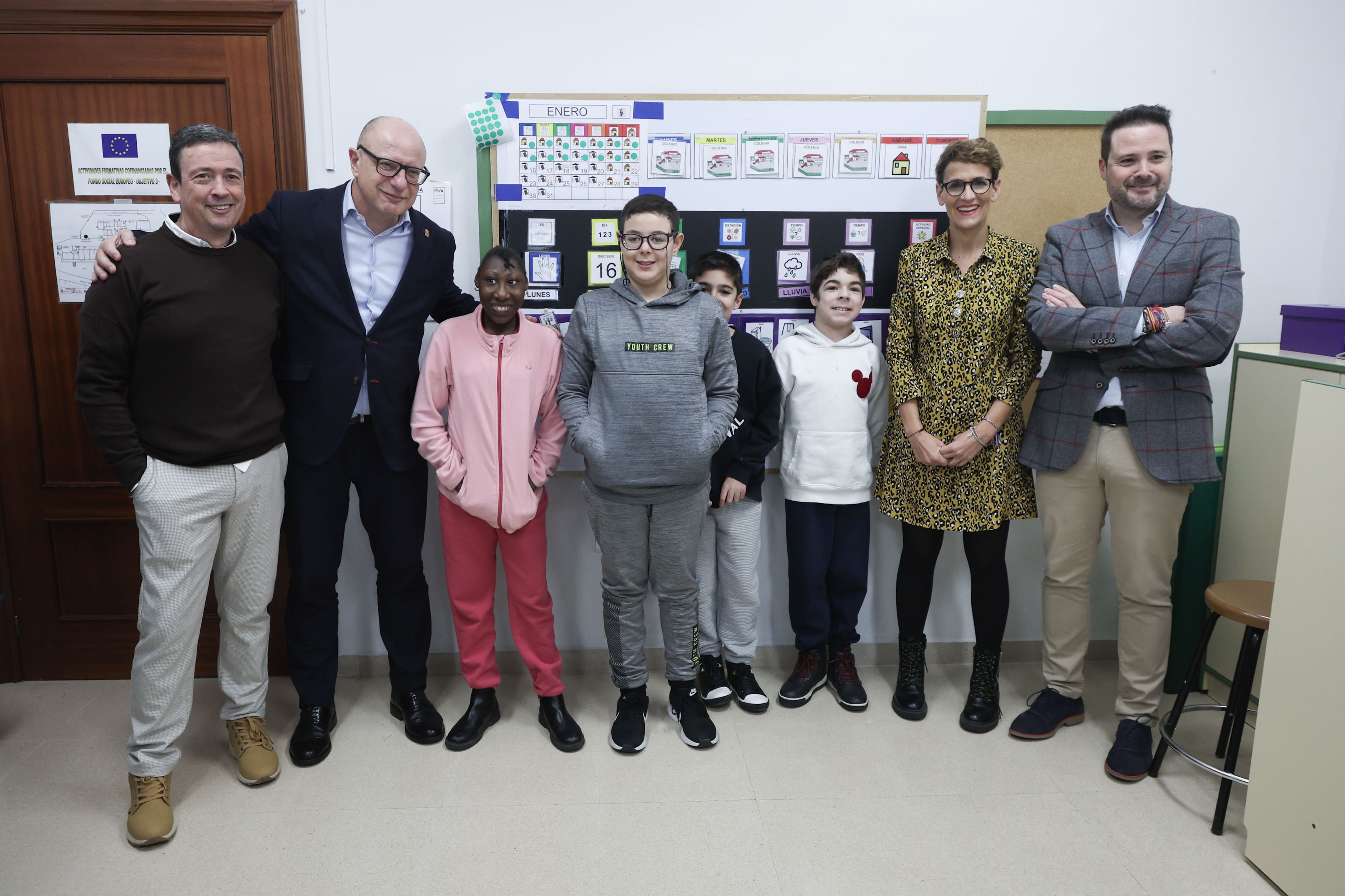 Visita al colegio de Educación Especial Torre Monreal de Tudela