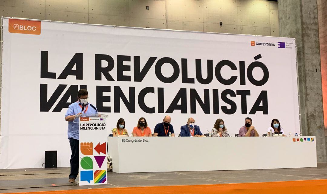 Intervención de Àlex Ruiz en el VIII Congrés del Bloc 