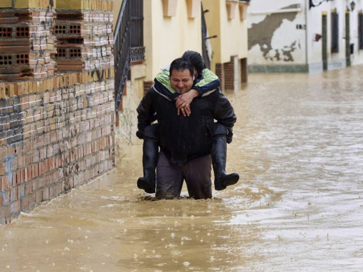 El temporal deja 1.500 incidencias en Andalucía