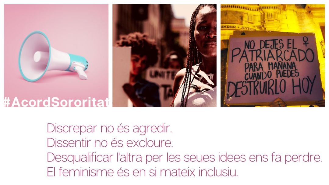 Imagen de la campaña del colectivo feminista