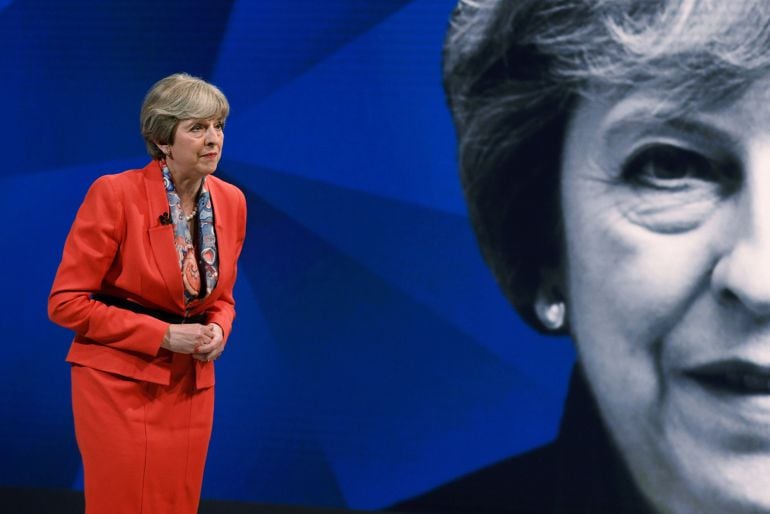 La primera ministra del Reino Unido, Theresa May