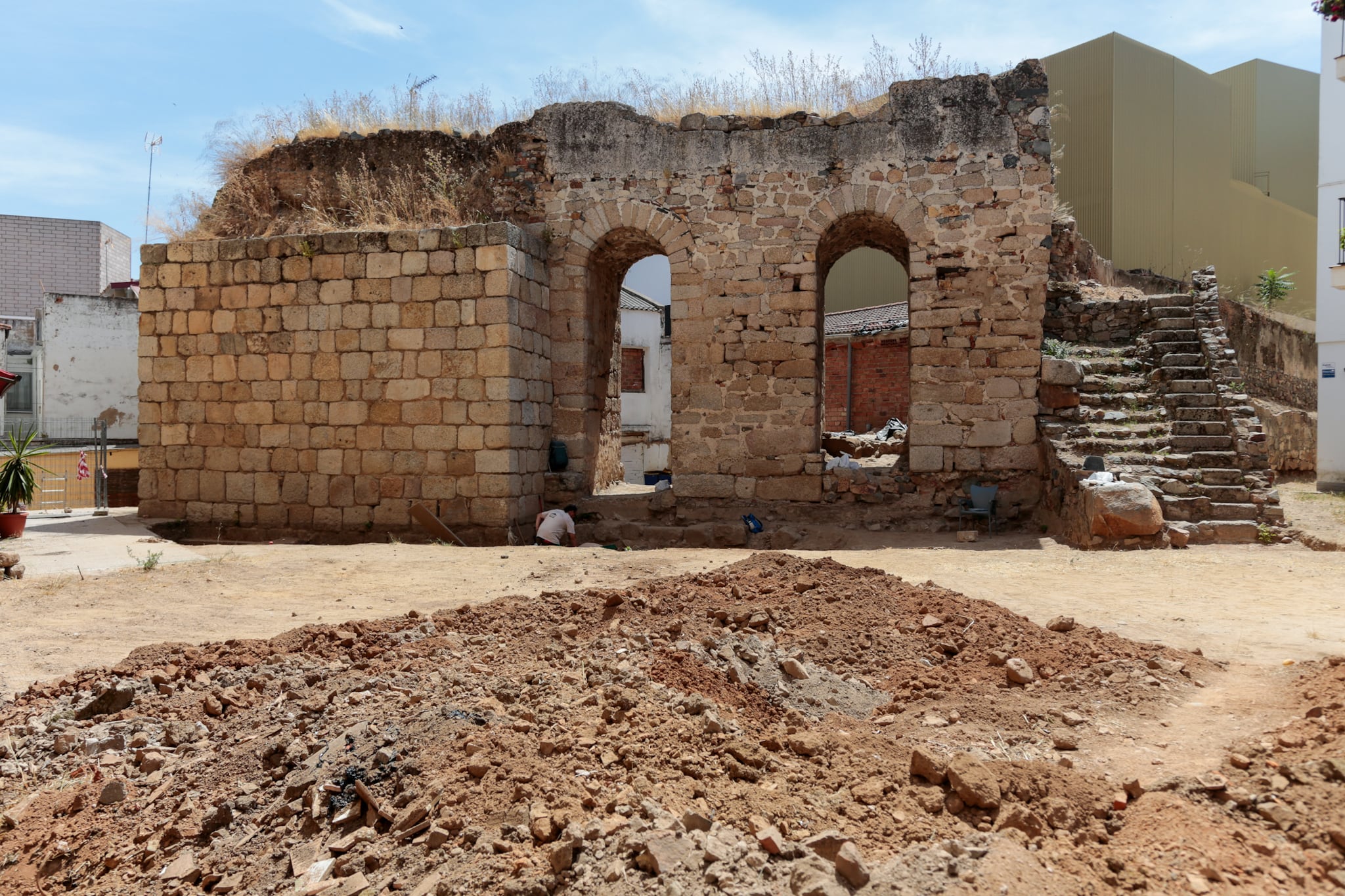 Obras en Torre Albarrana