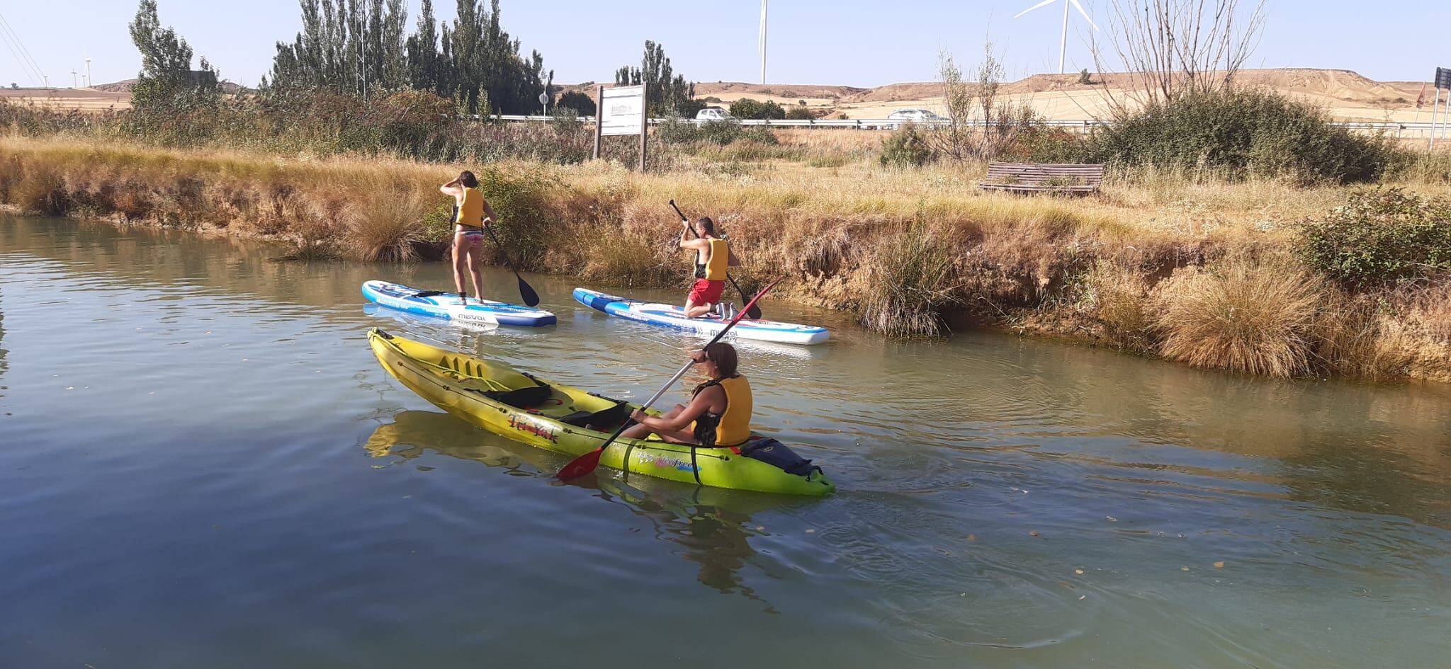 Siguen las actividades en el Canal de Castilla en otoño