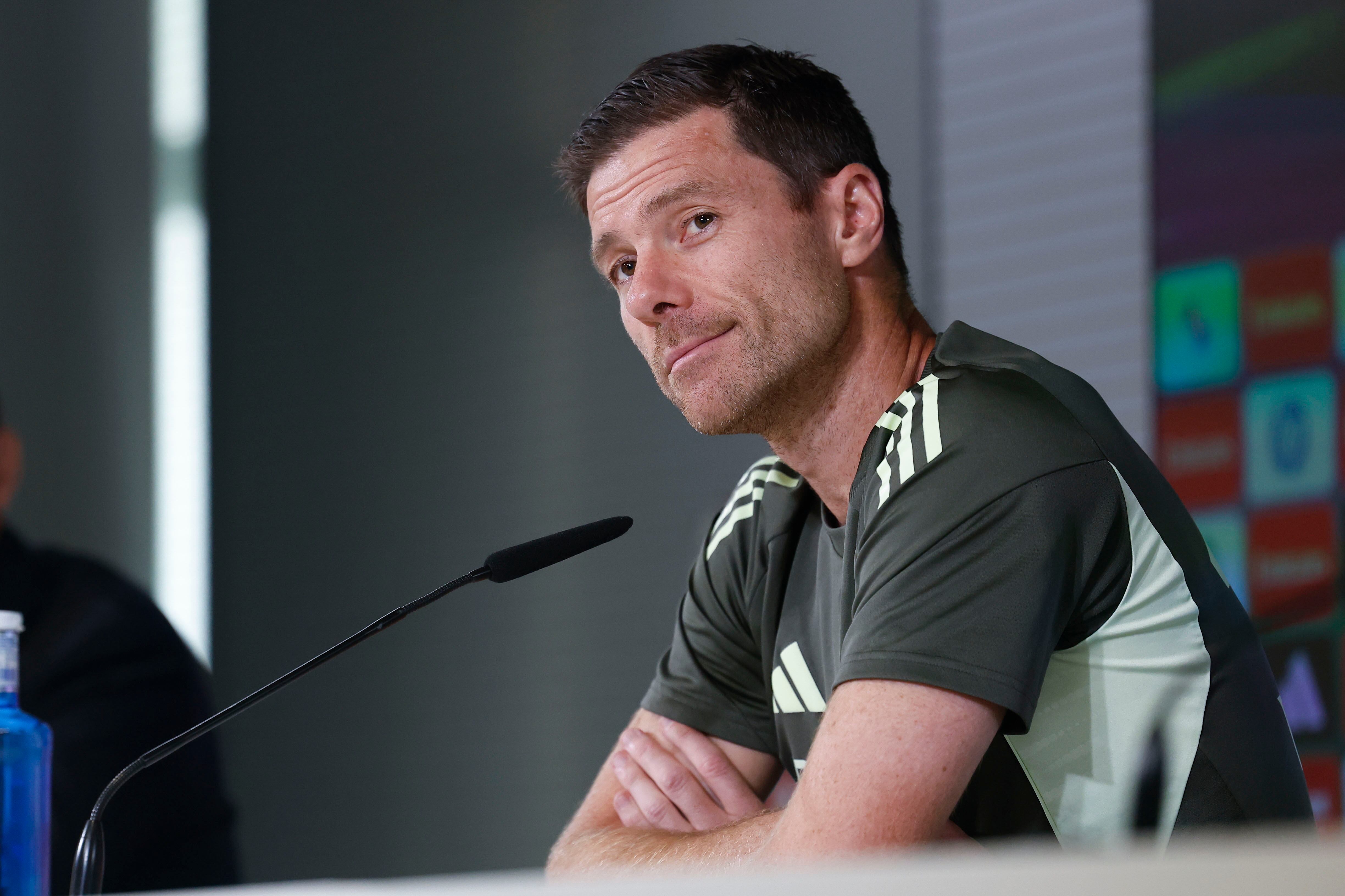 Xabi Alonso, en la rueda de prensa previa al Real Madrid-Osasuna de Liga