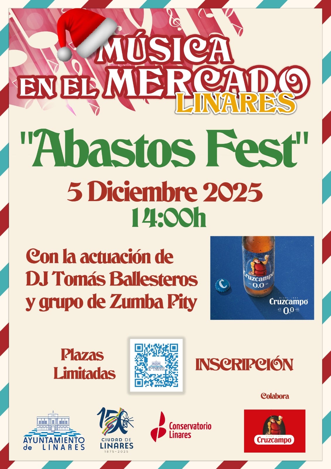 Imagen promocional del Abasto&#039;s Fest que se celebrará en el Mercado, el día 5 de diciembre (14h).