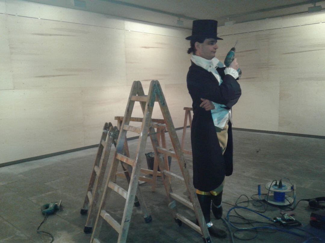 Una de las salas del Museo de Navarra