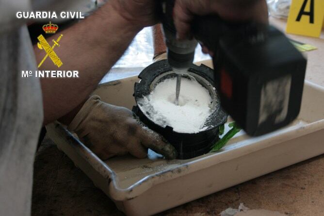 Els traficants amagaven la droga dins de politges de cotxes