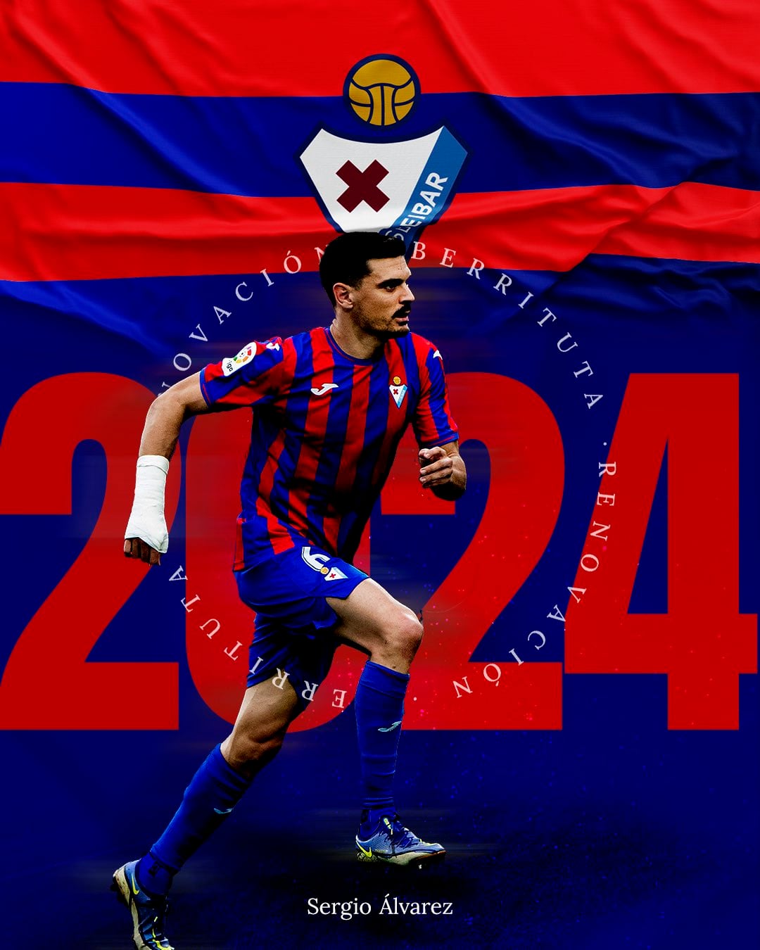 El contrato de Sergio Álvarez con la SD Eibar finalizaba este 30 de junio de 2022