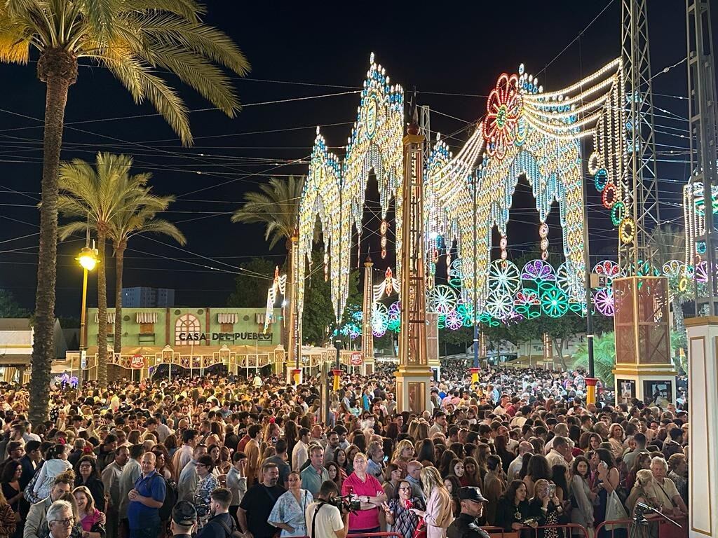 Feria del Caballo de Jerez el sábado de alumbrado