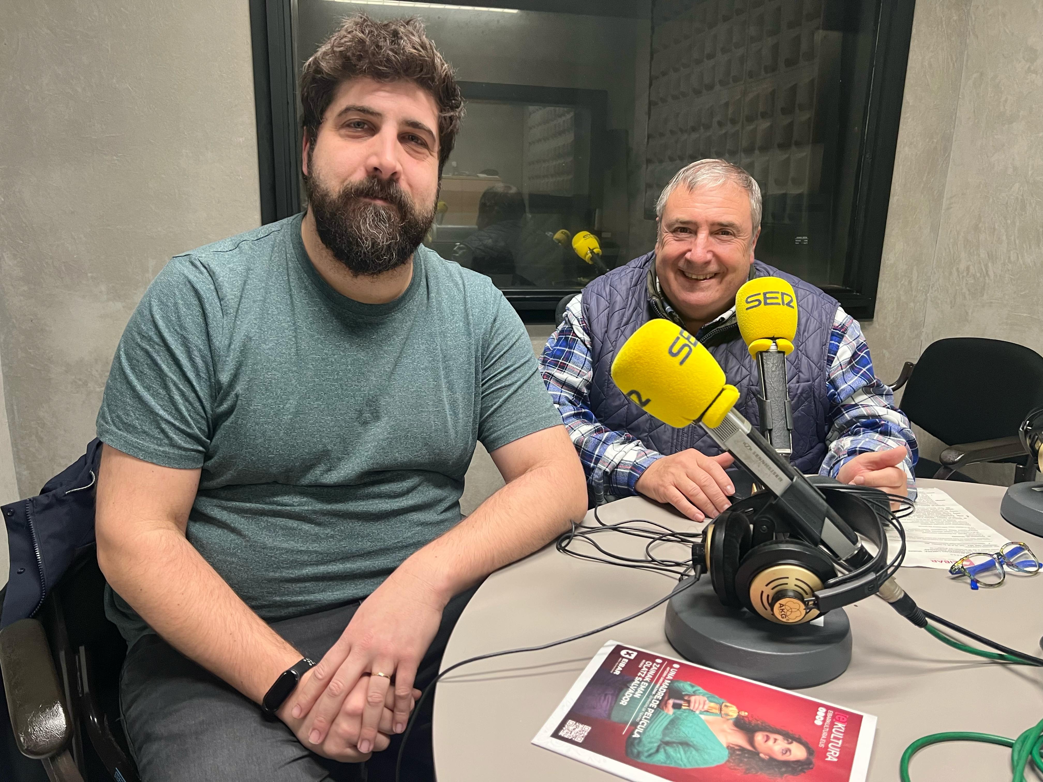 Andoni Zabala y Patxi Lejardi desglosan la programación de Carnavales en Radio Eibar