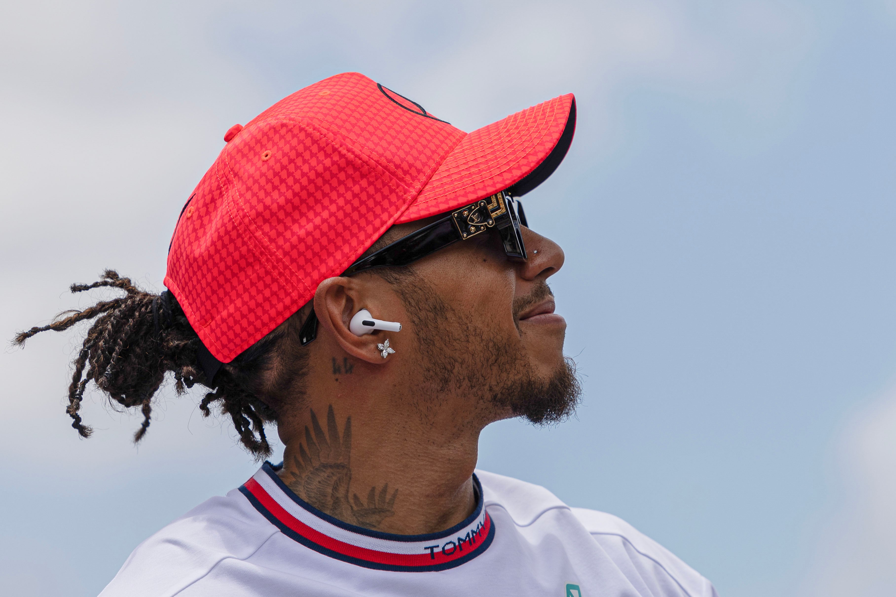 El piloto británico Lewis Hamilton, durante el GP de Miami. (Photo by Qian Jun/MB Media/Getty Images)