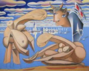 Obra Principal de Picasso on the beach