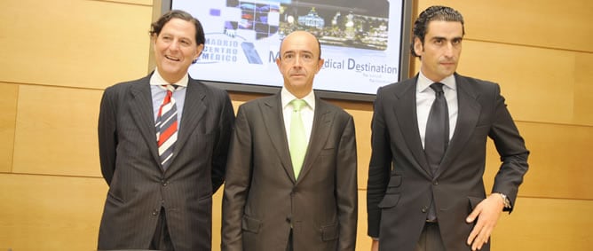 Manuel Lamela durante la presentación de Madrid Centro Médico